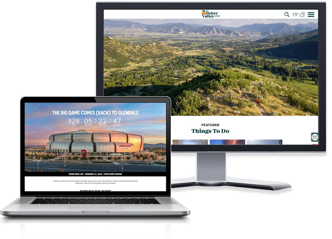 Heber Valley Website and Glendale Game Day Website